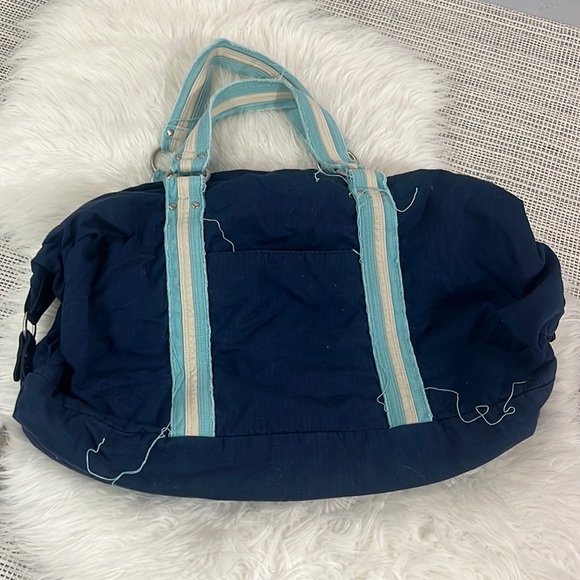 Old navy blue duffel - Picture 1 of 9